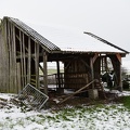 A derelict barn
