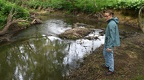 Walking the daughter
