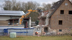 Destruction in progress